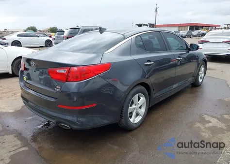 2015 Kia Optima Lx z USA, uszkodzony, nr VIN KNAGM4A72F5630276